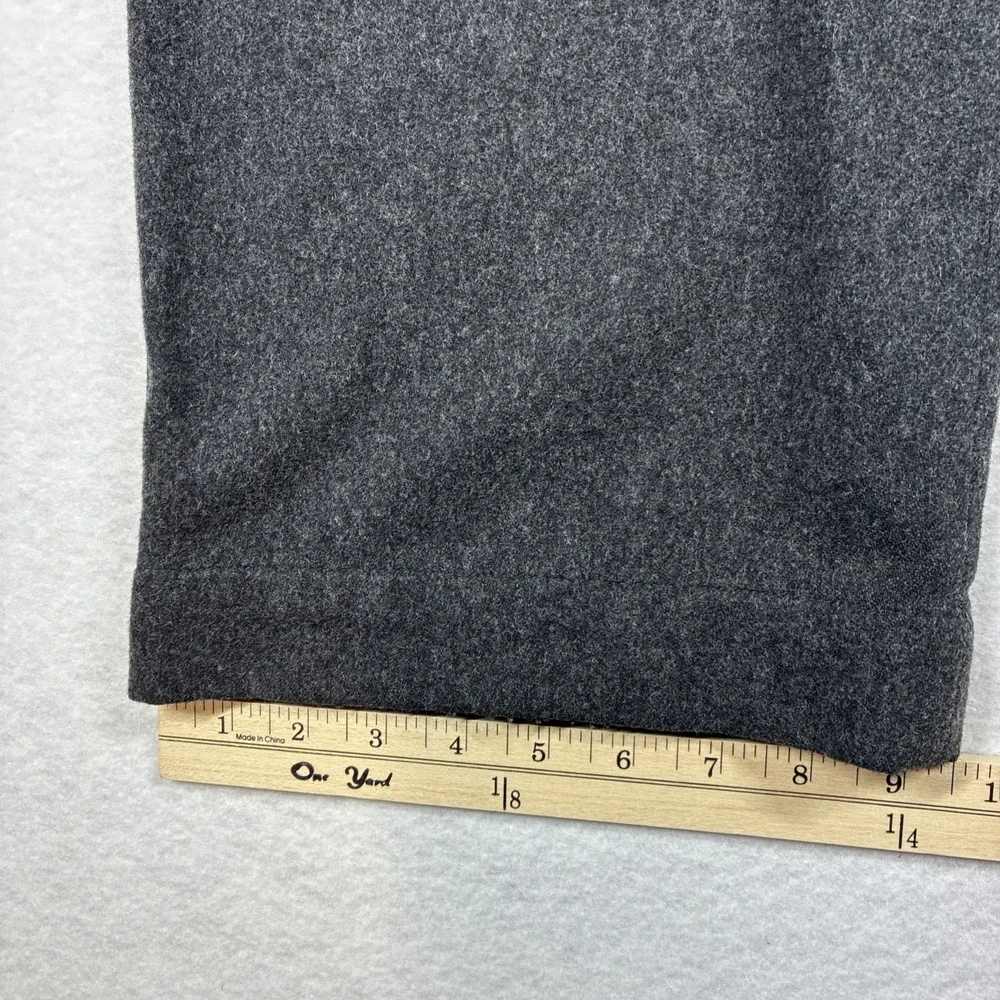 Vintage Banana Republic Dawson Wool Cargo‎ Pants Y2K Mens 36x32 Charcoal Gray
